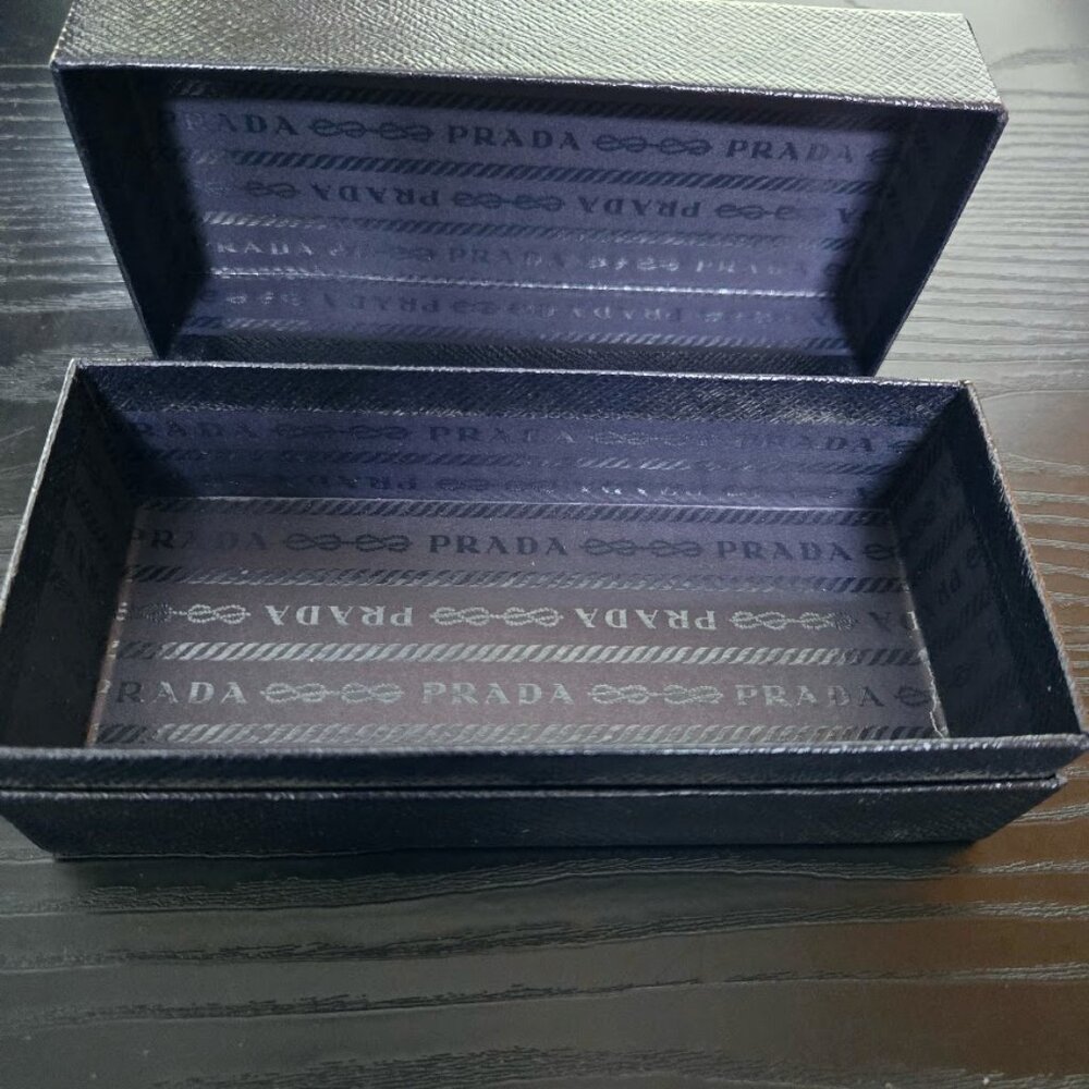 Prada Square Sunglasses Case / Box - Empty, Case … - image 2